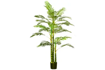 Palmera artificial grande 190cm - homcom